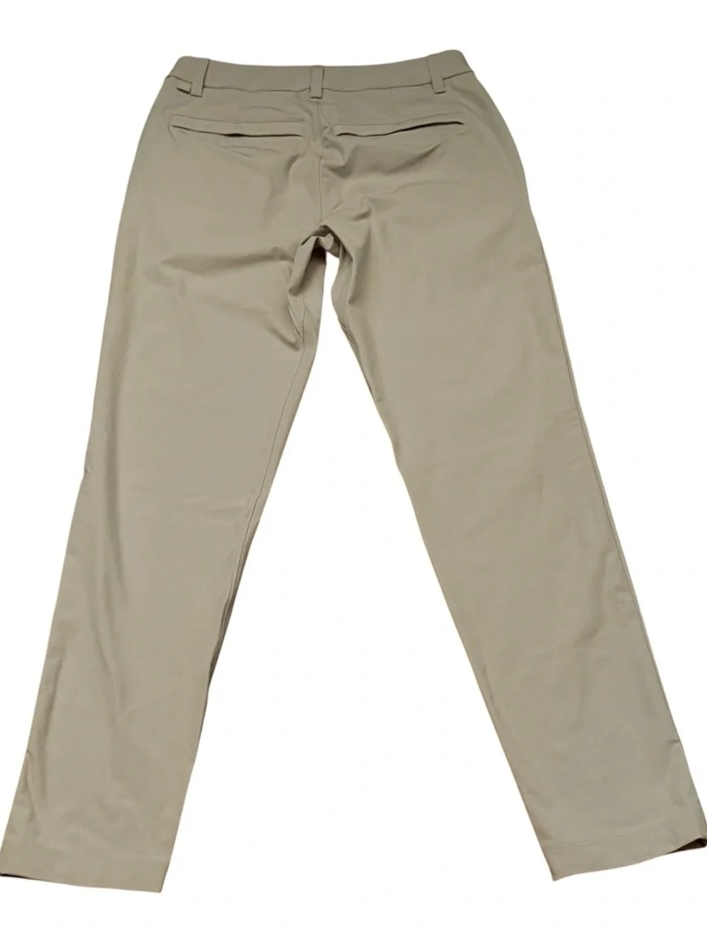 Lululemon Commission Slim Beige Pant Mens 28 Drop Warpstreme Chino LM5AQYS
